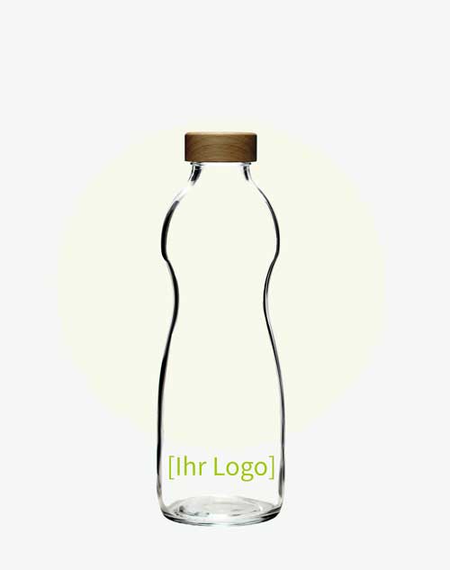 Wellenlänge Trinkflaschen mit Logo
