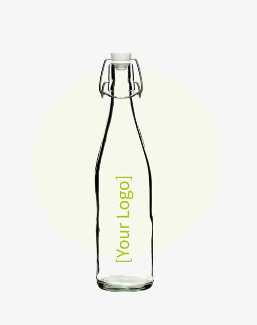 Foreverup water bottle with logo